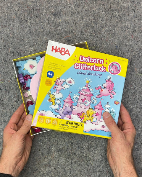 HABA Unicorn Glitterluck Cloud Stacking Game