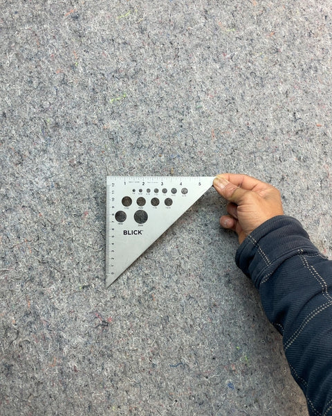 Blick Metal Triangle Ruler