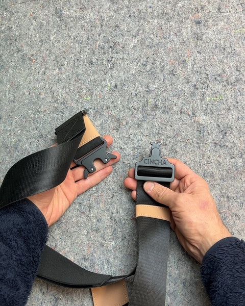 Cincha Mini Travel Belt Which Secures A Bag To A Carry On Luggage