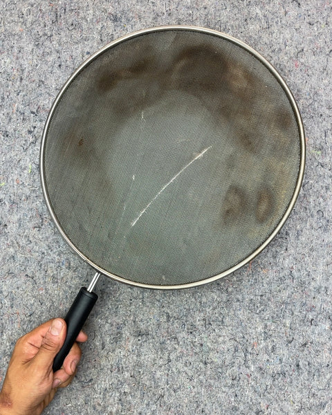 Splatter Screen with Black Handle