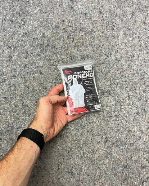 Disposable Poncho, One Size