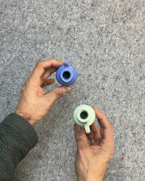 Two Small Ceramic Vases