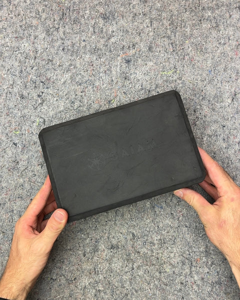 Gaiam Black Yoga Block