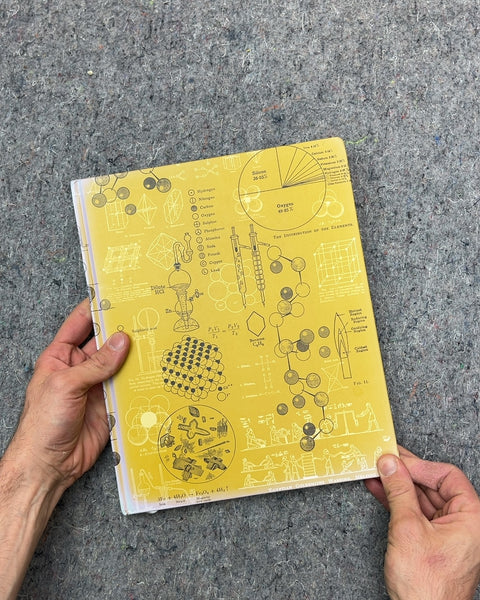 Yellow Science Diagram Notebook