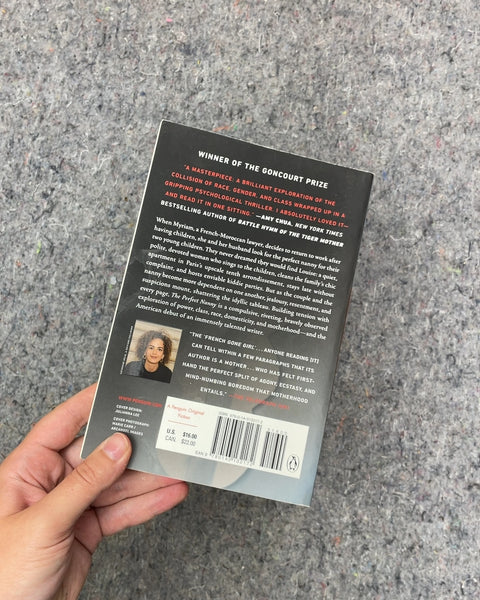 The Perfect Nanny by Leila Slimani
