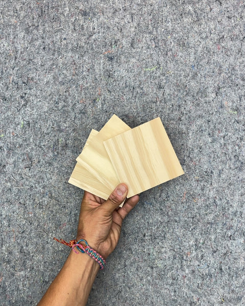 Small Square Wood Craft Pieces