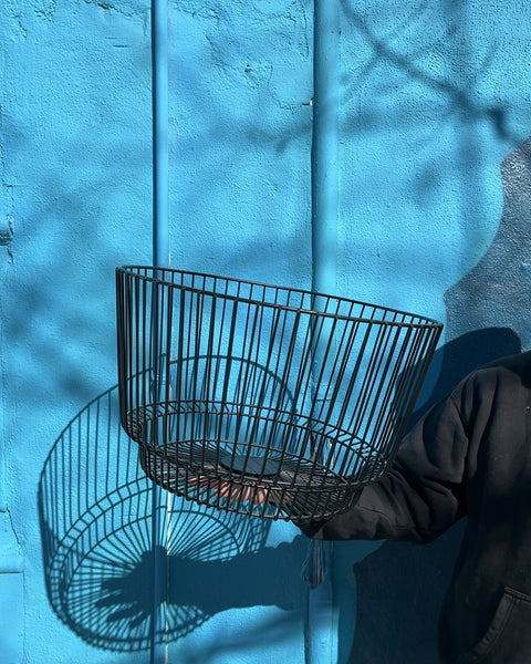 Metal Wire Basket, 11x18"