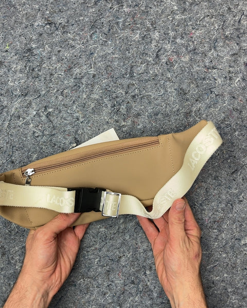 Brand New Lacoste Tan Fanny Pack