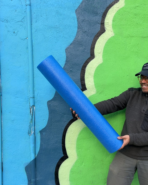 Blue Foam Roller