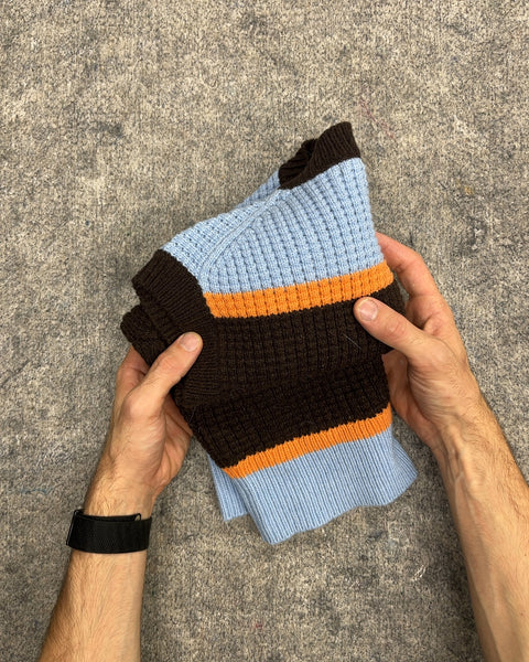 Uniqlo x Marni Striped V-Neck Knit Sweater Vest, Size XS