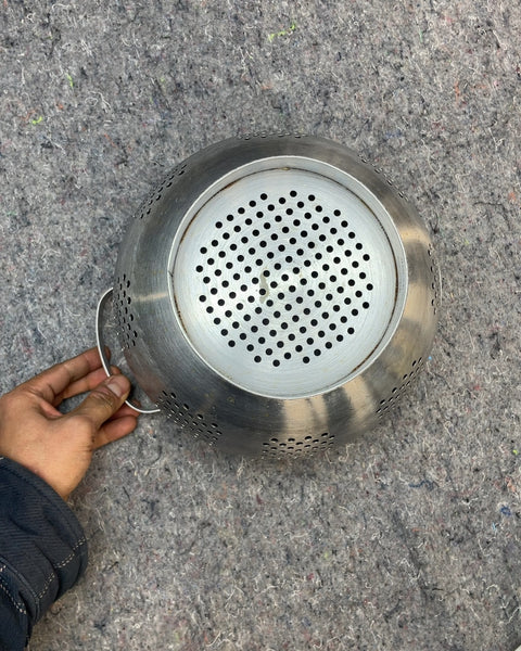 Oversized Metal Colander with Handles