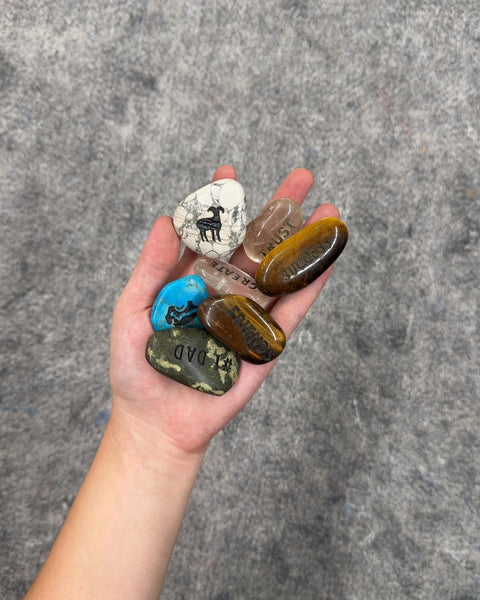 Manifesting Stones for a Dad :)