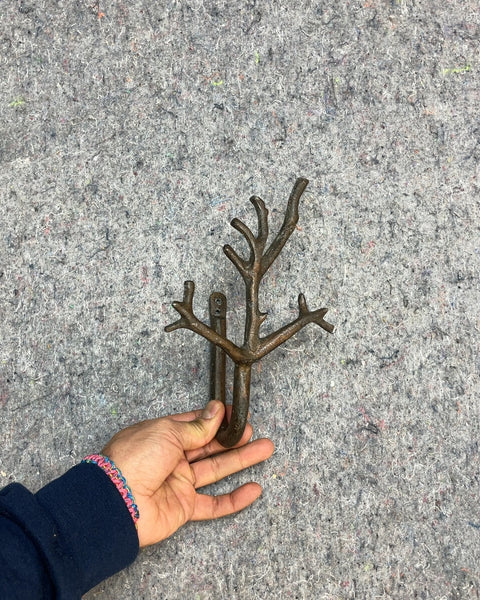 Metal Decorative Tree Branch Hook