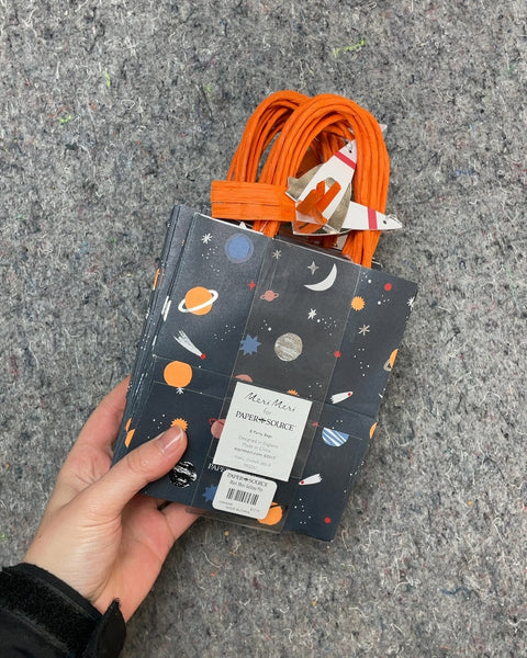 Space-Themed Paper Source Gift Bags