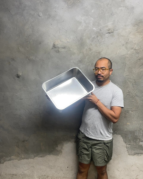 Large Stainless Steel Bain Marie, 13x18x6"