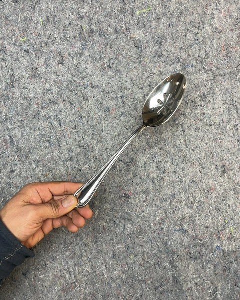 Fancy Mikasa Pierced Serving Spoon