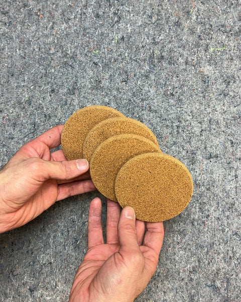 Set of Four Cork Coasters