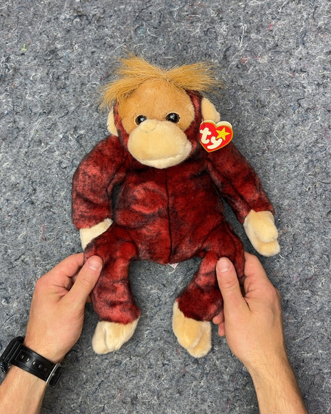 Ty Beanie Babies Bongo Monkey Plush