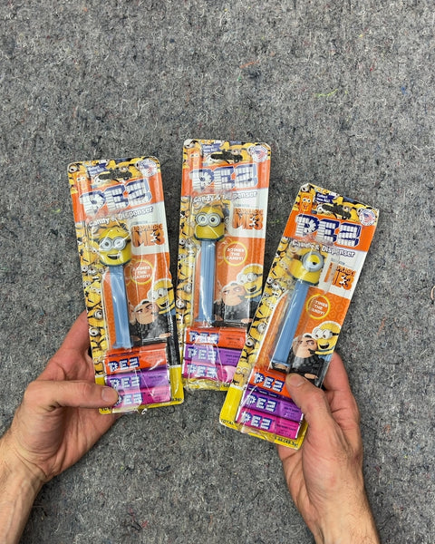 Minions PEZ Candy & Dispenser Set, Candies Expired