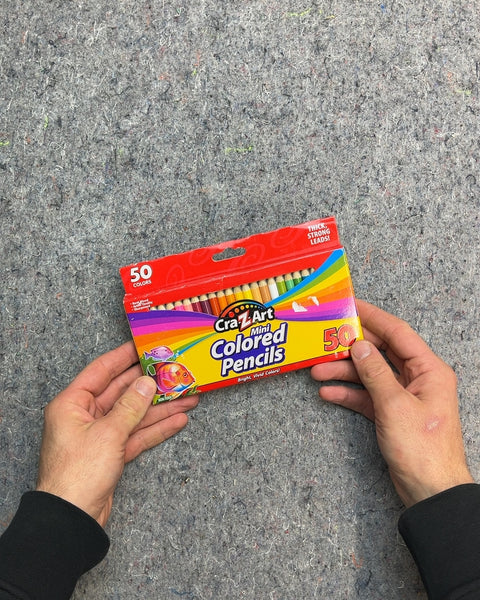 Cra-Z-Art Mini Colored Pencils, 50 Pencils