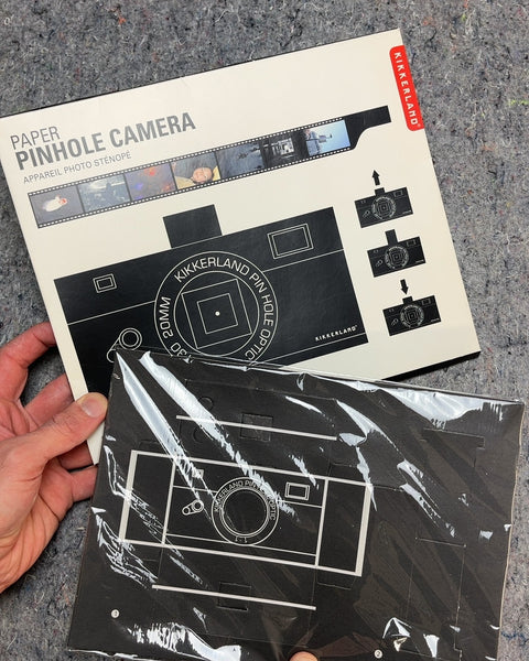 Kikkerland Paper Pinhole Camera