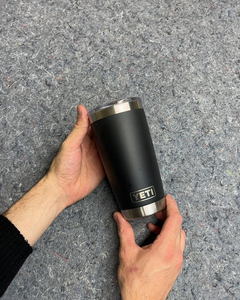 YETI Black Insulated Tumbler Branded Golub Capital
