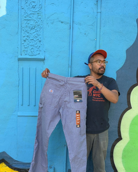 Brand New Dickies Striped Work Pants, Regular Fit Size 30x32
