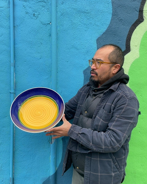 Primula Decorative Serving Bowl, Made in Italy