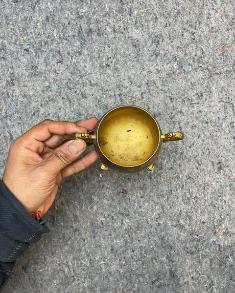 Vintage Small Decorative Brass Bowl