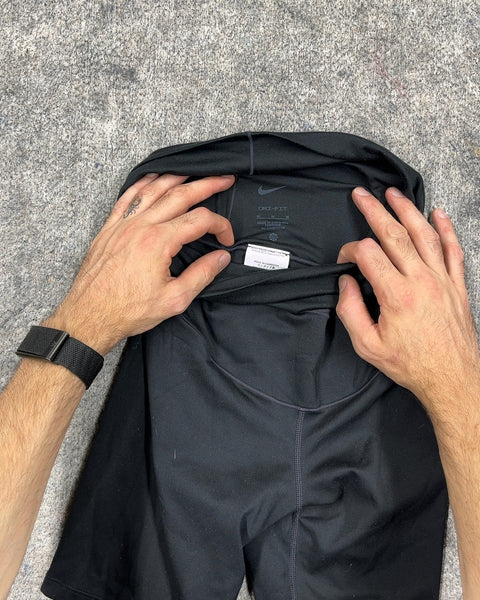 Nike Dri-Fit Black Athletic Shorts, Size M
