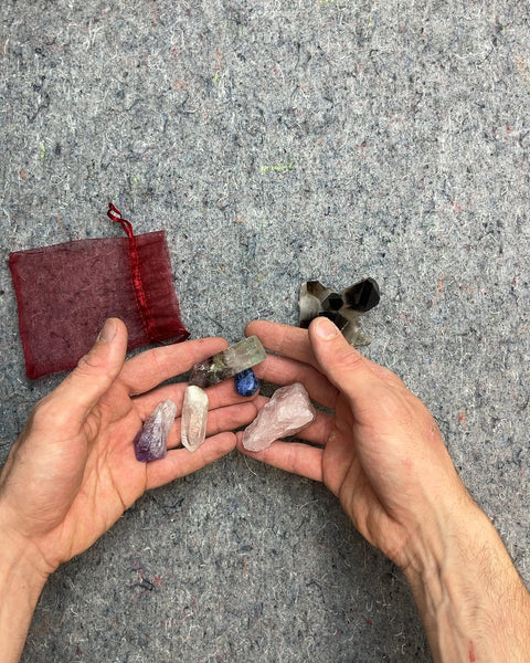 Crystal Stone Collection with Pouch