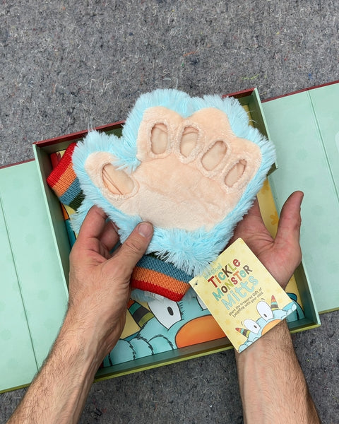 Tickle Monster Mitts Book Set