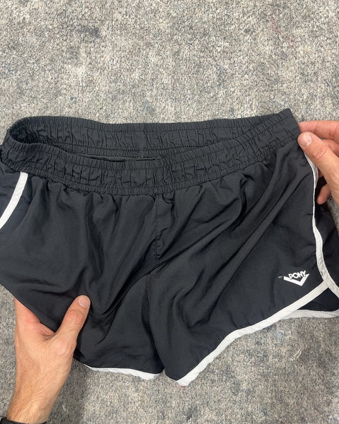 PONY Black Running Shorts, Size L