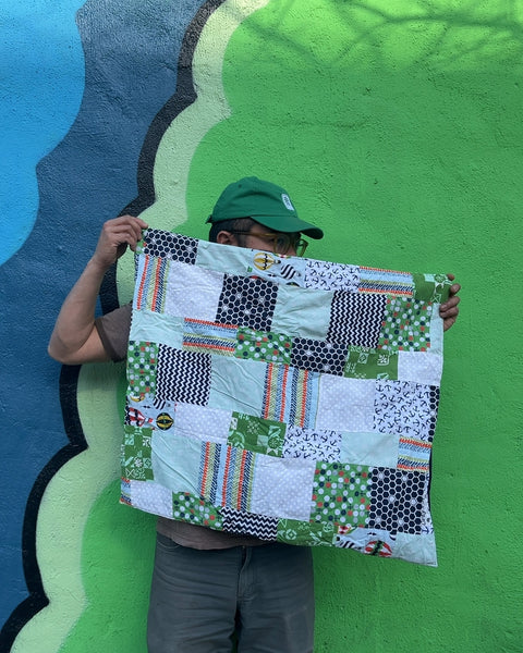 Baby Patchwork Quilt Blanket, 27x27"