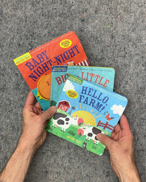 Indestructibles Baby Books by Maddie Frost, 3-Pack