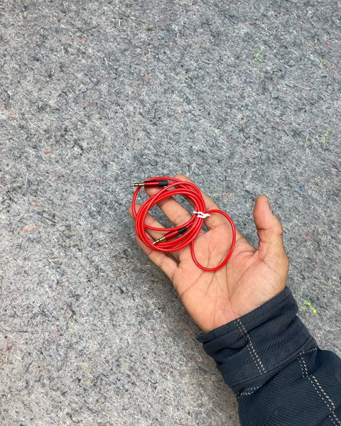 Red Audio Cable