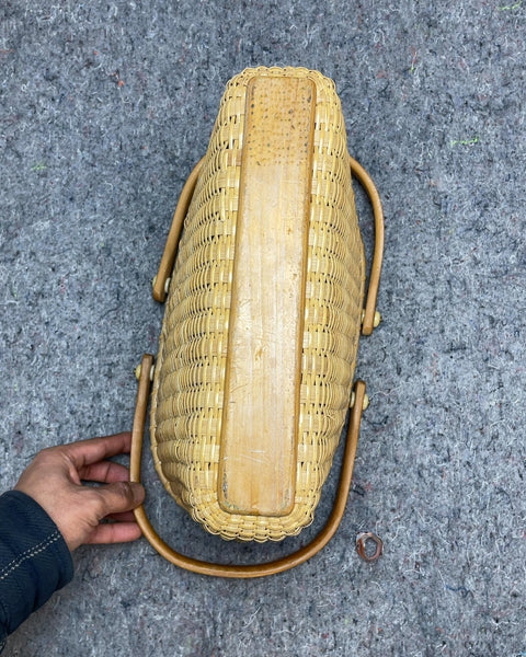 Woven Basket with Handle
