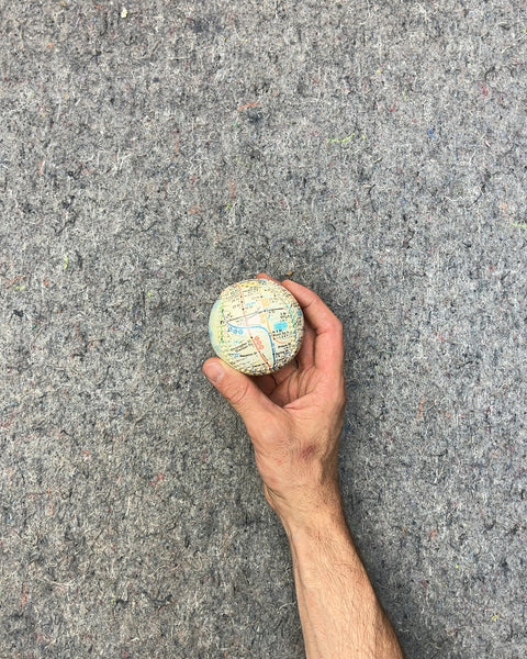 New York City Map Baseball