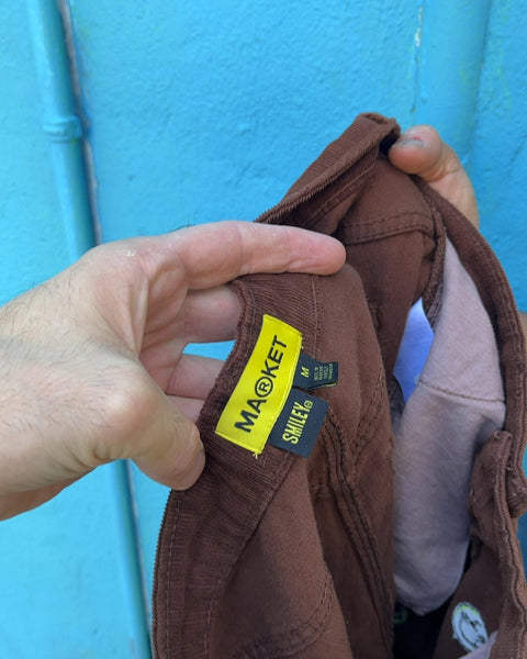 Market Smiley Face Corduroy Pants, Size M