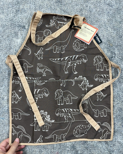 Infant Little Helper Dinosaur Apron, New