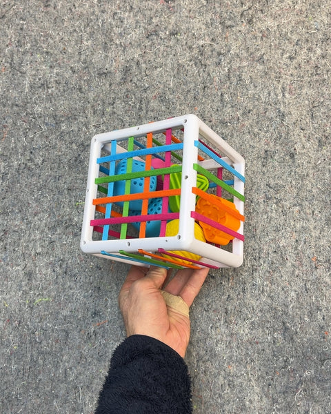 Baby Toy Cube with Colorful Shapes
