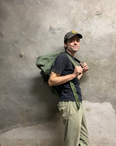 Giant Military Style Canvas Duffle Bag / Backpack