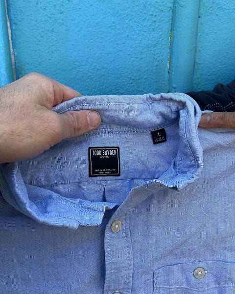 Todd Snyder Long Sleeve Button-Up Shirt, Size L