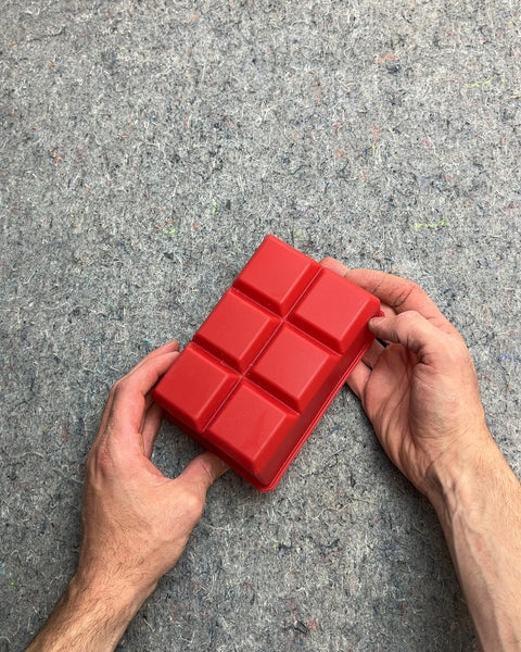 Red Silicone Ice Cube Tray