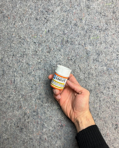 Prescription Shot Supplement Shot Glass