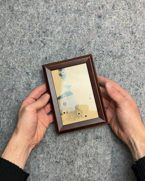 Small Brown Wood Picture Frame, 5x7"