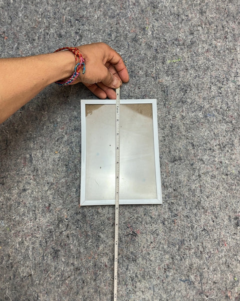 White Photo Frame, 4x5"