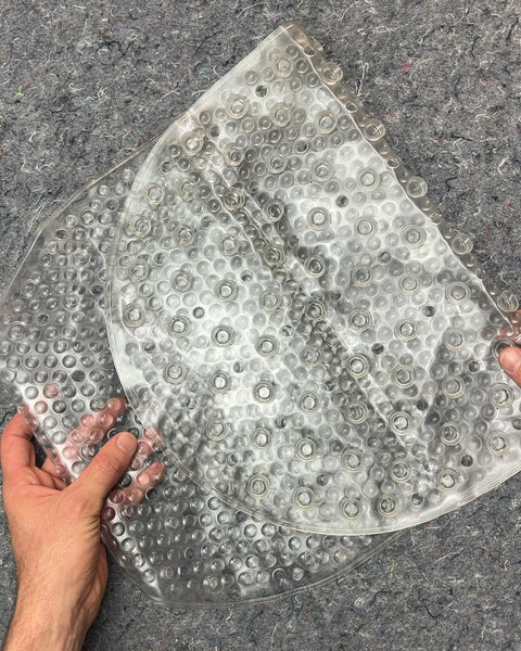 Clear Plastic Shower Mat, L30"