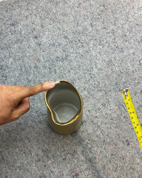 Gold Ceramic Vase