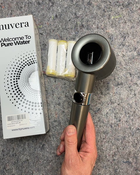 Brand New Nuvera Shower Head with Filters